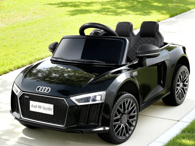 Kids Ride On Car Audi R8 Licensed Sports Electric Toy Cars Black