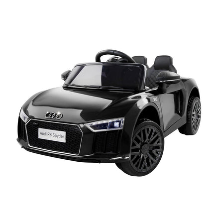 Kids Ride On Car Audi R8 Licensed Sports Electric Toy Cars Black