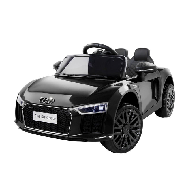 Kids Ride On Car Audi R8 Licensed Sports Electric Toy Cars Black