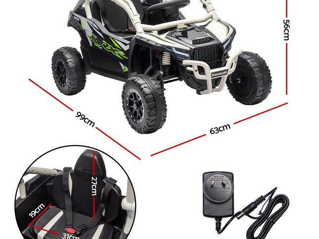 Kids Ride On Car Off-Road Licensed KRX1000 Electric Toy with Remote Control Music