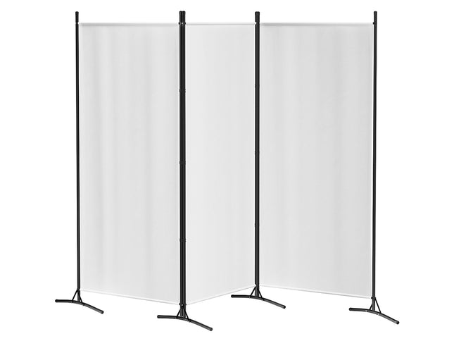 Artiss 3 Panel Room Divider Screen 260x180cm Fabric White