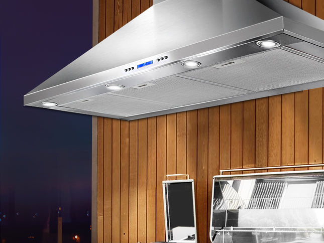 Devanti 1200mm Range Hood 120cm BBQ Commercial Rangehood