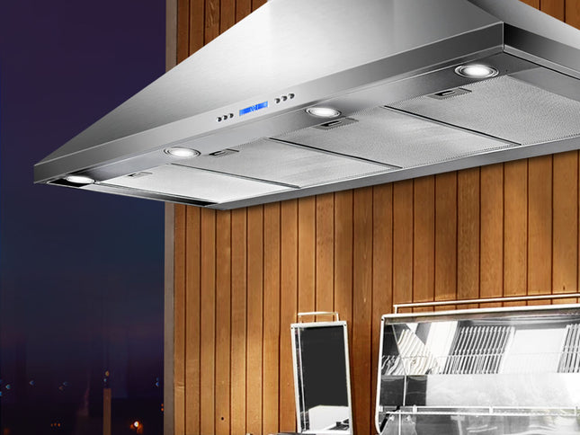 Devanti 1500mm Range Hood 150cm BBQ Commercial Rangehood