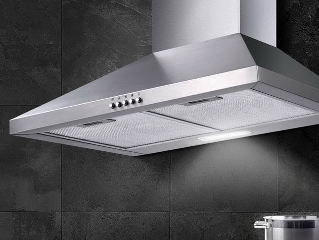 Devanti 600mm Range Hood 60cm Rangehood Stainless Steel