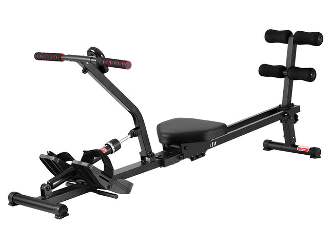 Everfit Hydraulic Rowing Machine Rower 12 Levels Resistance Exercise Fitness Gym Cardio