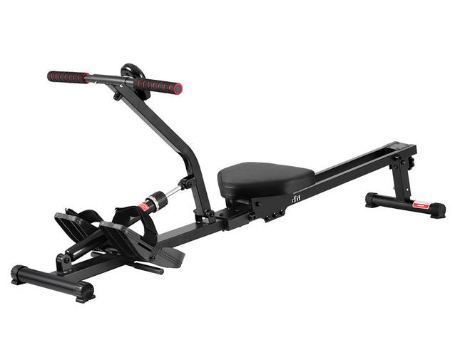 Everfit Hydraulic Rowing Machine Rower 12 Levels Resistance Exercise Fitness Gym Cardio