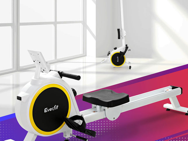 Everfit Rowing Machine 16 Levels Magnetic Rower Home Gym Cardio Workout