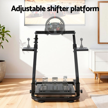 Artiss Racing Simulator Stand Foldable Racing Wheel Stand for Logitech G29