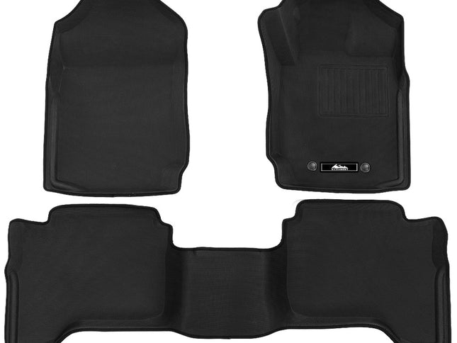Weisshorn Car Floor Mats Rubber Fits Ford Ranger PX PX2 PX3 Dual Cab 2011-2022 3D