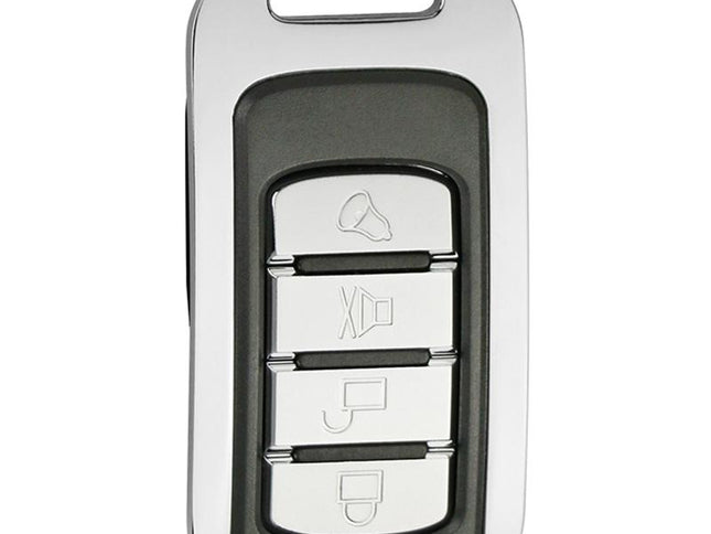 4-Button Metal Remote For Car Garage Door - 433Mhz-1915197109313867777
