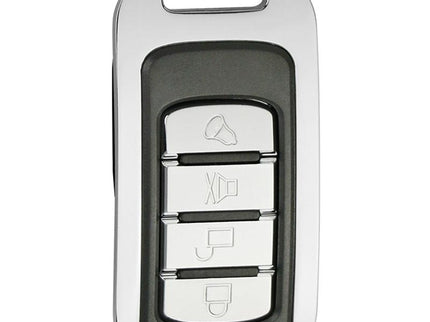 4-Button Metal Remote For Car Garage Door - 433Mhz-1915197109313867781