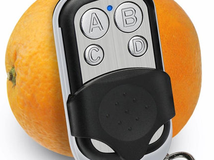 4-Button Metal Wireless Remote Control - 433Mhz-1922443444404490243