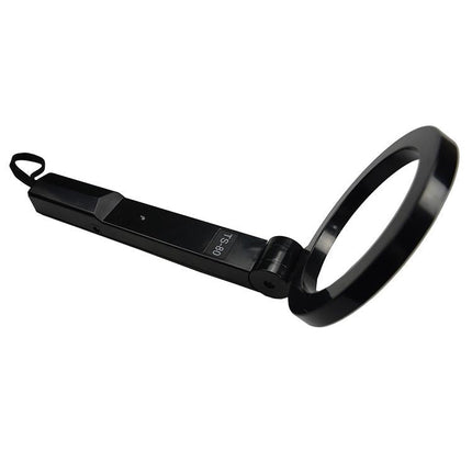 Portable Hand-Held Metal Detector - Folding Black-1915198297832820738