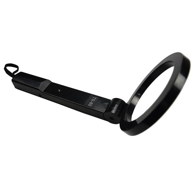 Portable Hand-Held Metal Detector - Folding Black-1915198297832820738