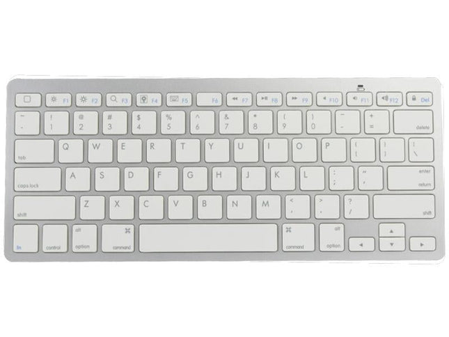Ultra-Thin Bluetooth Keyboard For Ipad Air / Mini Iphone Ps3 - White-1915197632926584834