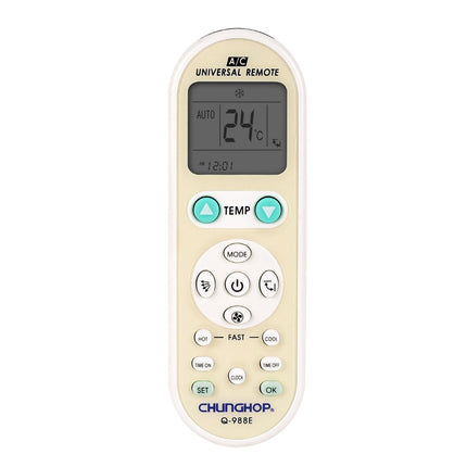 White Universal A / C Remote Control - Q-988E-1915197959696420864