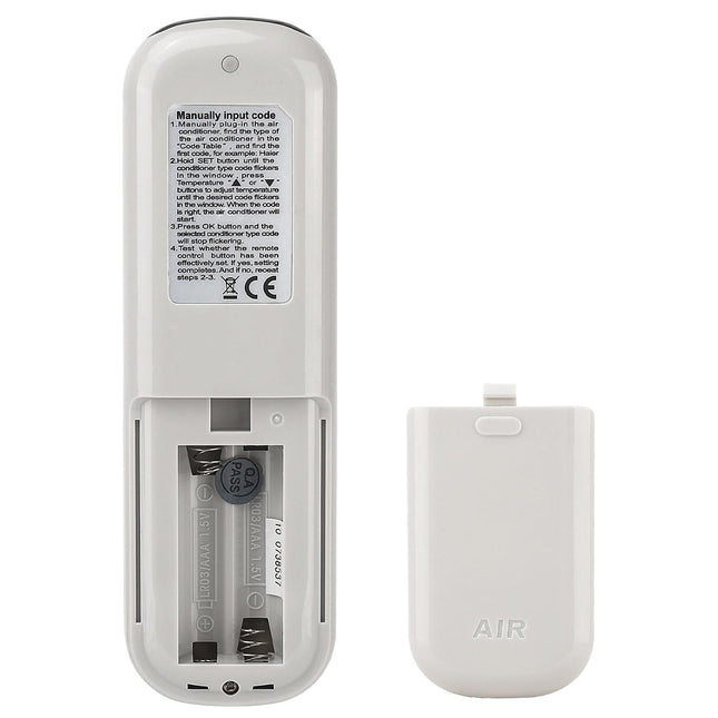 Grey Universal A / C Remote Control - K-1010E Compatible-1915197797292969986