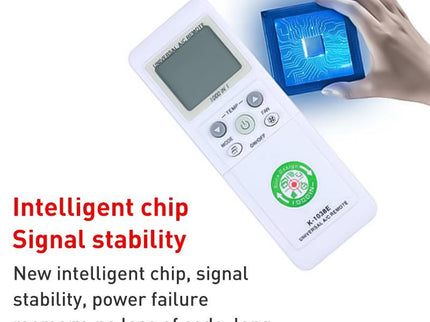 Universal A / C Remote Control - Compact And Versatile-1915197024903499779