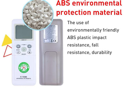 Universal A / C Remote Control - Compact And Versatile-1915197024903499780