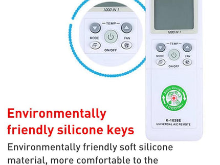 Universal A / C Remote Control - Compact And Versatile-1915197024903499781