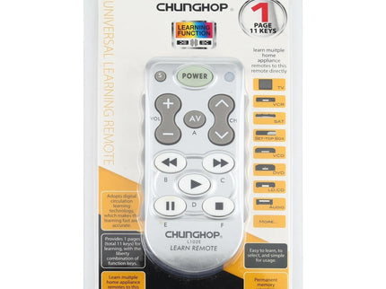 White Universal Learning Remote Control - L102-1915197425207873540