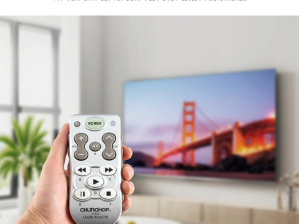 White Universal Learning Remote Control - L102-1915197425207873541