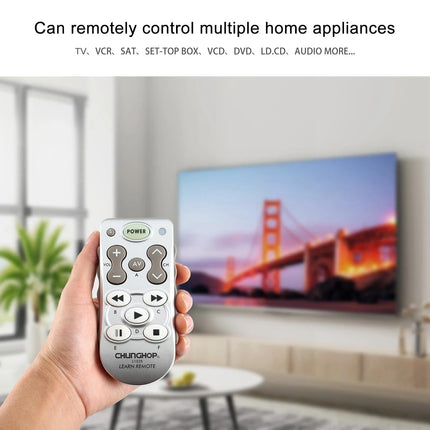 White Universal Learning Remote Control - L102-1915197425207873541
