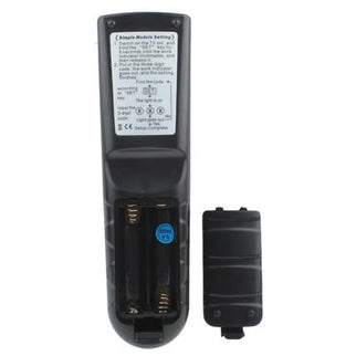 Black Universal Tv Remote Control - Rm-139Es-1915198367135305730