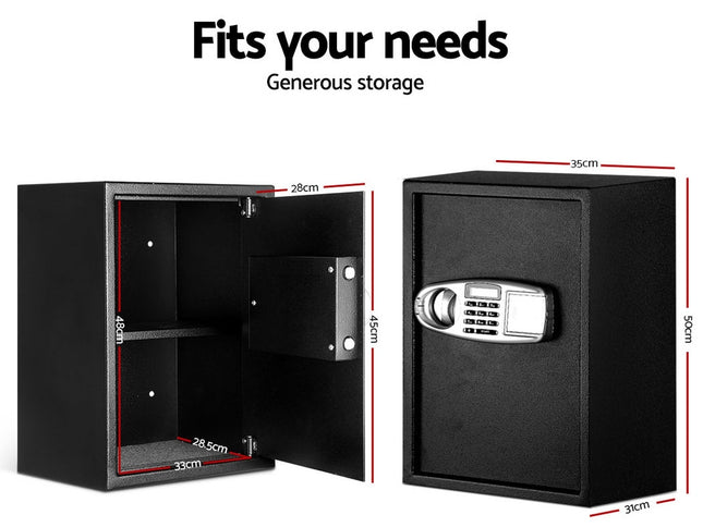 UL-TECH Security Safe Box LCD Display