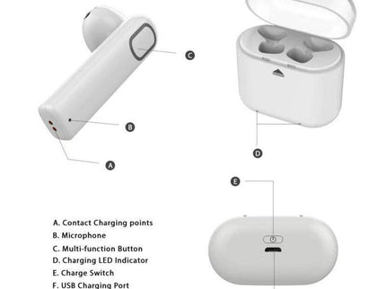 Bluetooth Wireless Earbuds For Smartphones - In-Ear-1915198027803529220