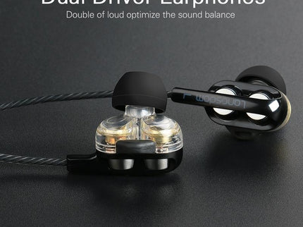 Black Double Moving Coil Wheat Headset-1915196489186021379