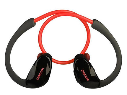 Red Dacom Athlete Bluetooth Earphones With Mic - Sport Running Stereo-1915196589887066112