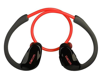 Red Dacom Athlete Bluetooth Earphones With Mic - Sport Running Stereo-1915196589887066113