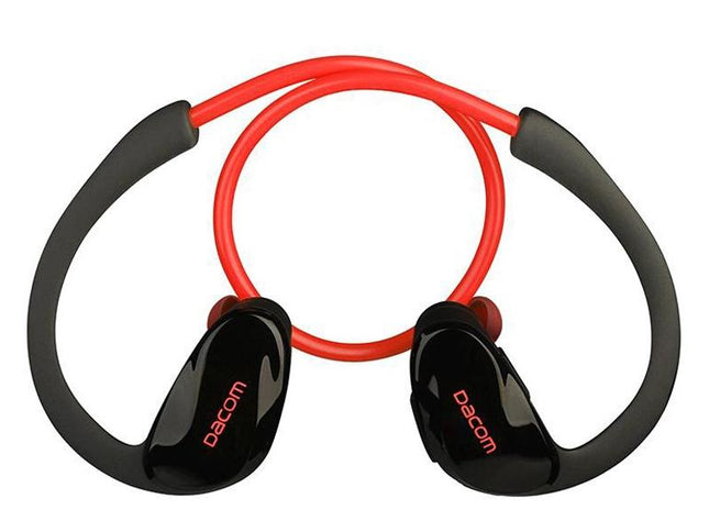 Red Dacom Athlete Bluetooth Earphones With Mic - Sport Running Stereo-1915196589887066113