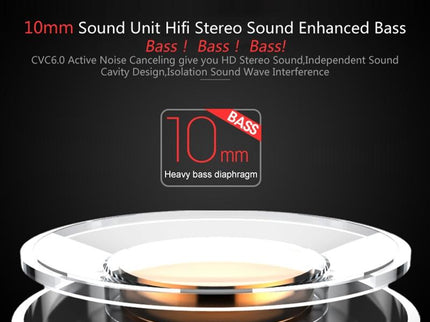 Red Dacom Athlete Bluetooth Earphones With Mic - Sport Running Stereo-1915196589887066114