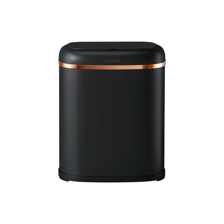 Devanti 38L Motion Sensor Bin Rubbish Automatic Black