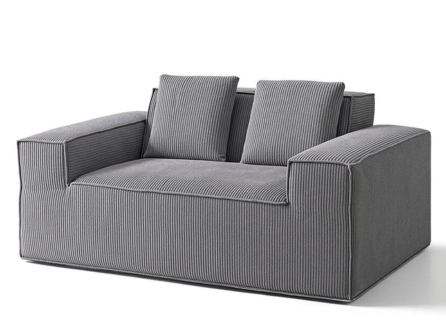 Artiss 2 Seater Sofa Loveseat Sofas Bed Couch No Assembly Corduroy Small Couches Apartement