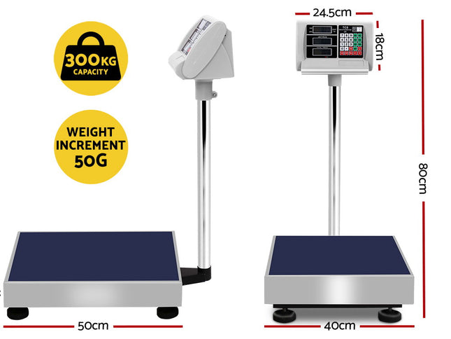 Emajin Platform Scales Digital 300KG Electronic Scale Counting LCD