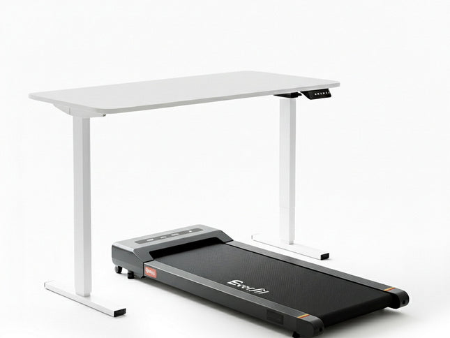Artiss Electric Treadmill with 140cm Automatic Standing Desk Walking Pad 400mm