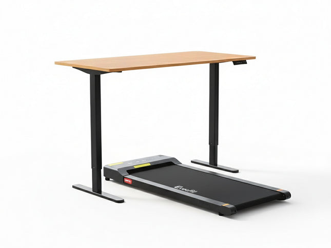 Artiss Electric Treadmill with 120cm Automatic Standing Desk Walking Pad 400mm