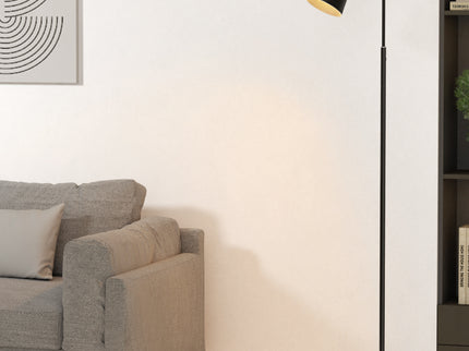 Artiss Floor Lamp LED Light Stand Modern Home Living Room Office Reading Black