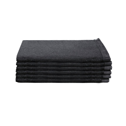 Instahut Shade Cloth Sun Shade Fabric Patio UV Resistant Black 10x2m