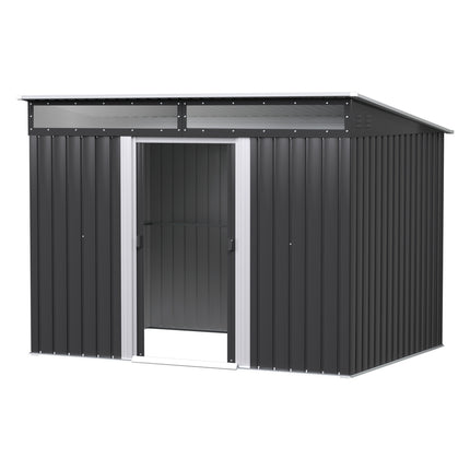 Giantz Garden Shed Outdoor Storage 2.60x1.95M Tool Sheds Workshop House Shelter