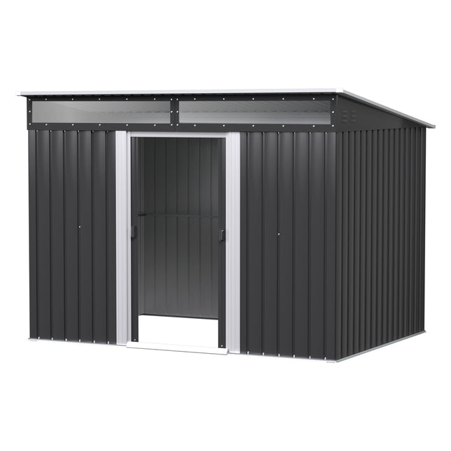 Giantz Garden Shed Outdoor Storage 2.60x1.95M Tool Sheds Workshop House Shelter