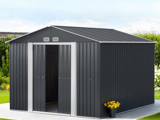 Giantz Garden Shed 3x3M Outdoor Storage Tool Workshop House Shelter