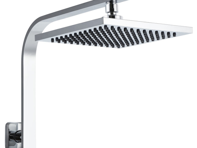 Cefito 8'' Rain Shower Head Wall Arm Square High Pressure Chrome