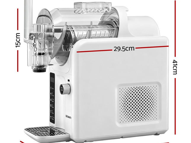 Devanti 5in1 Slushie Machine Ice Cream Maker 2L White