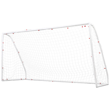 Everfit 12FT Soccer Football Goal Net UPVC Frame with PE Mesh Weatherproof Portable Goals for Backyard Training Competitive Play
