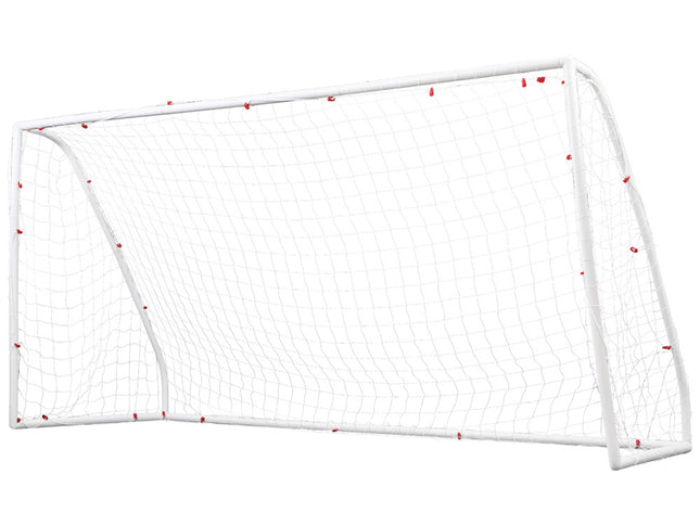 Everfit 12FT Soccer Football Goal Net UPVC Frame with PE Mesh Weatherproof Portable Goals for Backyard Training Competitive Play
