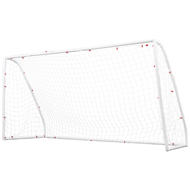 Everfit 12FT Soccer Football Goal Net UPVC Frame with PE Mesh Weatherproof Portable Goals for Backyard Training Competitive Play